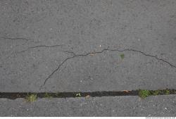 road asphalt damaged